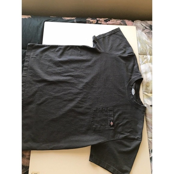 Dickies Men’s T Shirt XL/TG Gray Cotton Pre-owned￼ - Picture 8 of 8